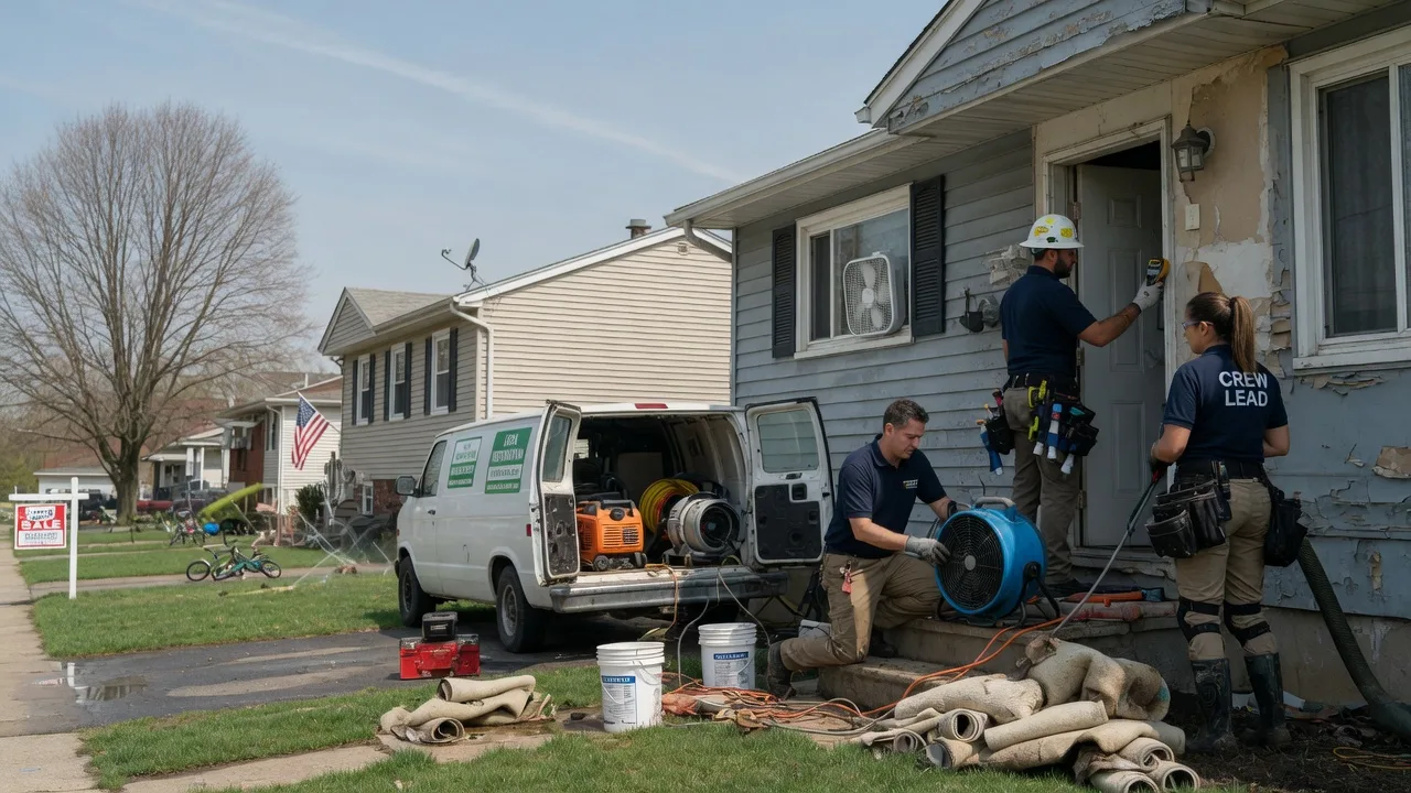 Flood Cleanup in Pleasantville, OH near me