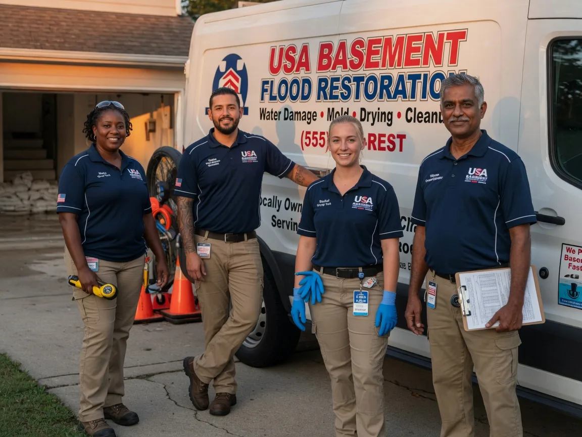 Basement Flood Cleanup company in Pleasantville, OH